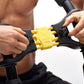 Abxcore adjustable center brace connecting resistance springs for controlled core and ab workouts