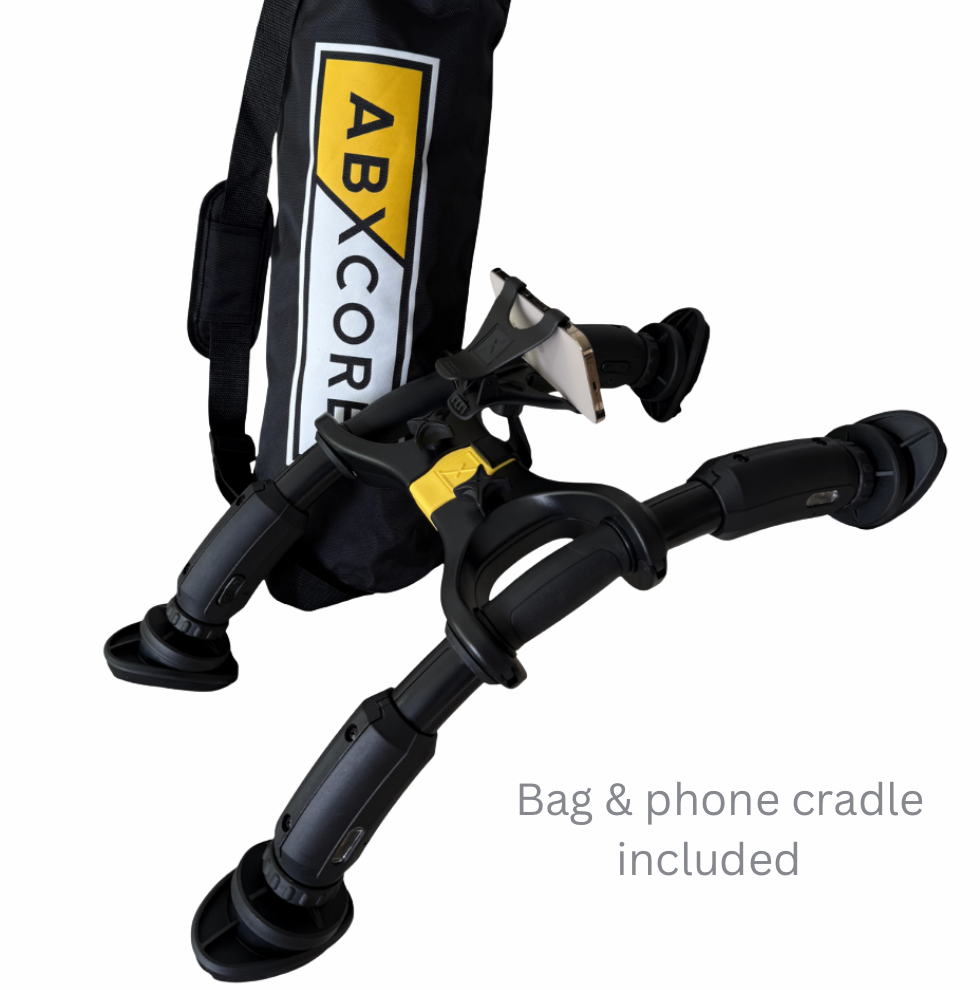pro--abXcore Pro portable machine for abdominal exercice with phone cradle for home workouts
