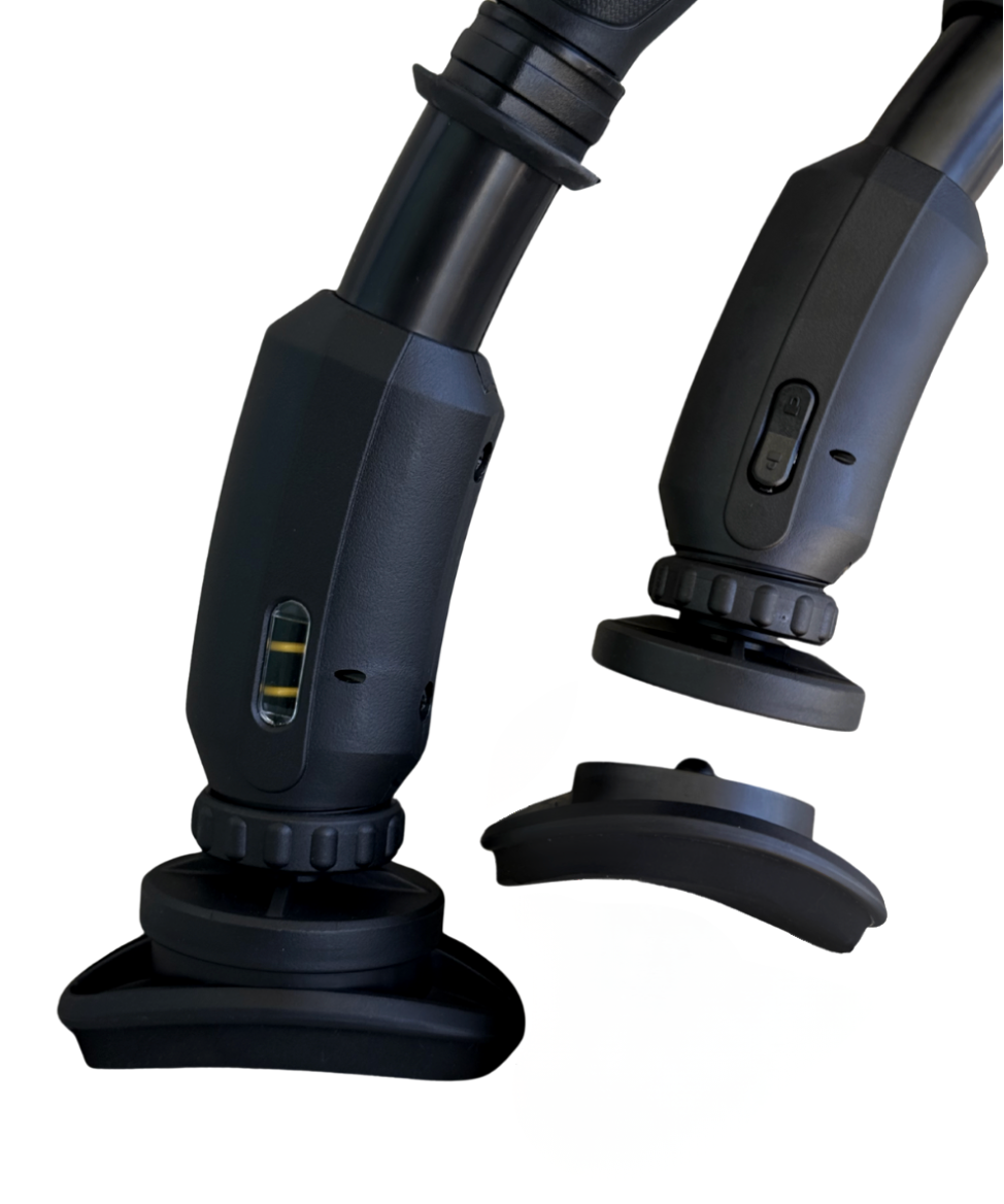 AbXcore Memory Foam Pads with ball joint connectors (Set of 4)