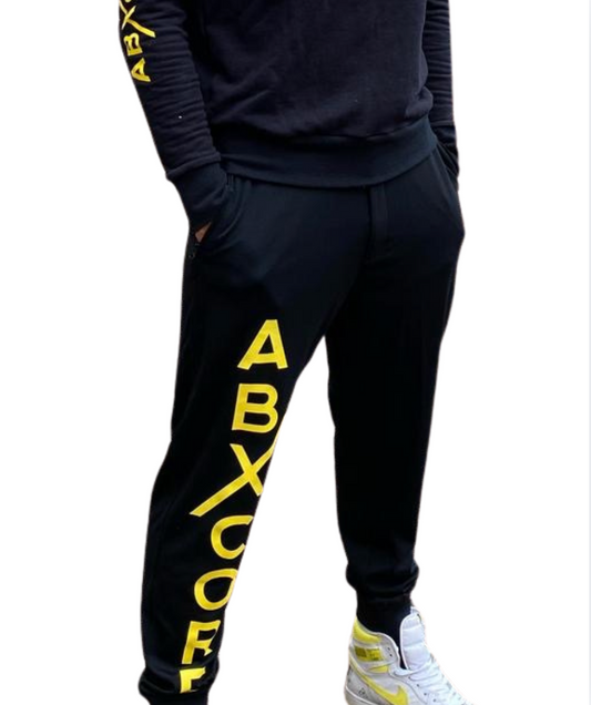 AbXcore Black Men's Gym Sweatpants 